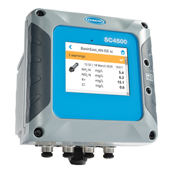 SC4500 Kontrol Ünitesi, Prognosys, LAN + mA Çıkış, 1 dijital Sensör + 1 Analog pH/ORP, 100 - 240 VAC, ABD tipi fiş ile