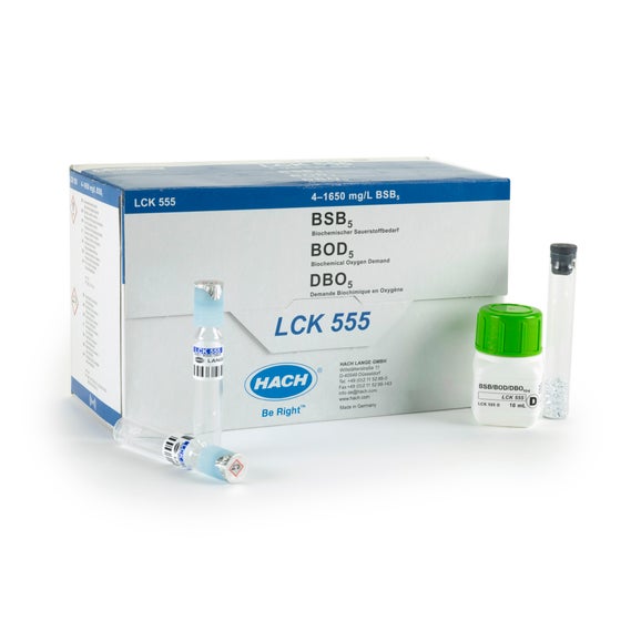 BOİ5 küvet testi 4 -1650 mg/L O₂